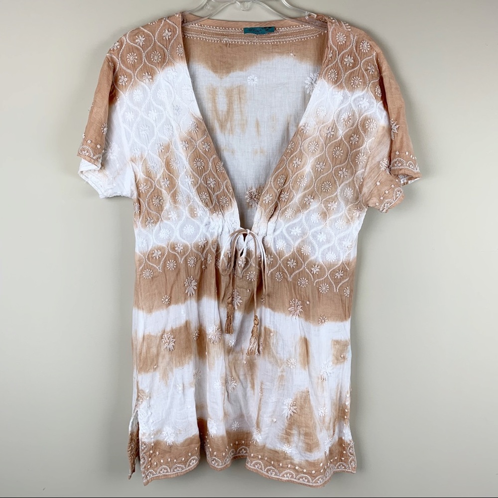 Letarte handmade & embroidered beach cover-up